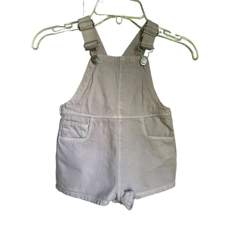 NWT Zara Girl’s Light Purple Denim Shorts Size 18/24 Monghs